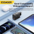 Мережевий зарядний пристрій ESSAGER ECT33W Gan 1USB 1T-C 33W black (ECT33W-LJB01-Z) (405)