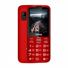 Мобильный телефон Sigma Comfort 50 Grace Type-C Red (4827798121825) (16705)