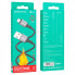Кабель BOROFONE BX83 Micro Famous silicone charging data cable Black (6974443386387) (14805)