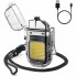Электроимпульсная зажигалка ARC Lighter 209 дуговая usb зажигалка с фонариком Чёрная (17805)