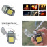 Электроимпульсная зажигалка ARC Lighter 209 дуговая usb зажигалка с фонариком Чёрная (17805)
