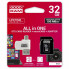 Карта памяти Goodram 32GB microSDHC class 10 UHS-I (M1A4-0320R12) (17015)