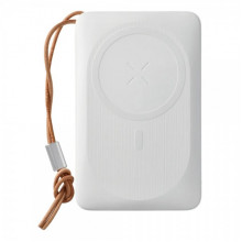 Зовнішній акумулятор VEGER 10000 mAh with wireless charging compatible with MagSafe PD QC3.0 2A 20W MagOn (VP1151 / W1151) white (VG-VP1151/W1151) (19015)