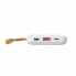 Зовнішній акумулятор VEGER 10000 mAh with wireless charging compatible with MagSafe PD QC3.0 2A 20W MagOn (VP1151 / W1151) white (VG-VP1151/W1151) (19015)