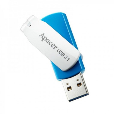 Флеш-накопичувач Apacer USB 3.2 Gen 1 AH357  32GB Blue/White (AP32GAH357U-1) (215)