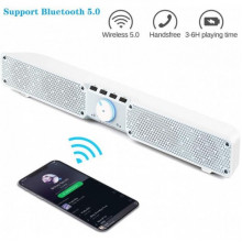 Портативная акустическая колонка Tamproad soundbar bluetooth speaker RS-Q10 Белая (14315)