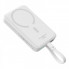 Зовнішній акумулятор Baseus Magnetic Mini Wireless Fast Charge Power Bank Type-C Edition  10000mAh 30W Stellar White (P1002210B223-00) (18315)