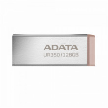 Флеш-накопичувач ADATA USB 3.2 UR 350 128Gb Silver/Beige (UR350-128G-RSR/BG) (315)