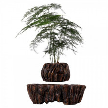 Магнітний левітаційний горщик для рослин HCNT Magnetic Levitating Pot M5B-PW Brown (M005B-PW) (15415)