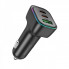 Автомобільний зарядний пристрій BOROFONE BZ28C Trophie PD60W(2C1A) car charger Black (6941991110870) (17415)