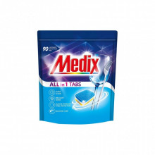 Таблетки для посудомоечных машин Medix All in 1 90 шт. (3801003002650) (7415)