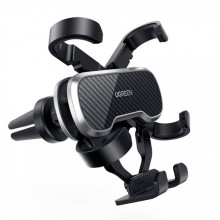 Автотримач для телефона UGREEN LP228 Gravity Drive Air Vent Car Mount Phone Holder Black (UGR-80539) (19715)