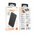 Зовнішній акумулятор BOROFONE BJ56 Graceful 22.5W+PD20W fully compatible power bank (10000mAh) Black (6941991111808) (19915)