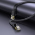 Мережевий кабель HOCO US07 General pure copper flat network cable(L=20M) Black (6931474780720) (21125)