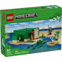 Конструктор LEGO Minecraft Пляжный дом в форме черепахи 234 деталей (21254) (7625)