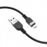 Кабель HOCO X109 Energy silicone charging data cable Micro (L=1M) Black (6942007636223) (14825)