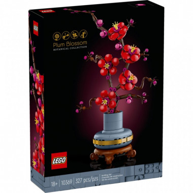 Конструктор LEGO Icons Сливовый цвет 327 деталей (10369) (11035)