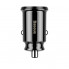 Автомобільний зарядний пристрій Baseus Grain Car Charger 3.1A Black (CCALL-ML01) (15035)