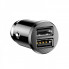 Автомобільний зарядний пристрій Baseus Grain Car Charger 3.1A Black (CCALL-ML01) (15035)
