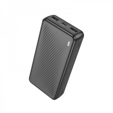 Зовнішній акумулятор BOROFONE BJ55A Graceful power bank (20000mAh) Black (6941991111785) (21035)