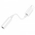Кабель-перехiдник BOROFONE BV21 Genuine iP to 3.5 digital audio converter White (6941991111143) (21135)