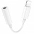 Кабель-перехiдник BOROFONE BV21 Genuine iP to 3.5 digital audio converter White (6941991111143) (21135)