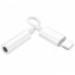 Кабель-перехiдник BOROFONE BV21 Genuine iP to 3.5 digital audio converter White (6941991111143) (21135)