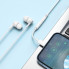 Кабель-перехiдник BOROFONE BV21 Genuine iP to 3.5 digital audio converter White (6941991111143) (21135)