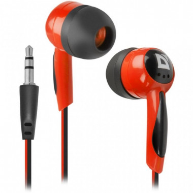 Наушники Defender Basic 604 Black-Red (63605) (16435)