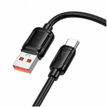 Кабель для зарядки HOCO X115 USB-A-Type-C 5A 100W 1 метр Черный (9435)