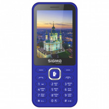 Мобильный телефон Sigma X-style 31 Power Type-C Blue (4827798855027) (19635)
