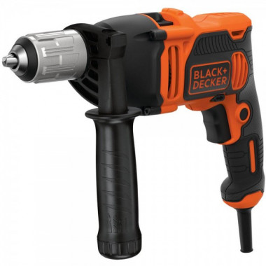 Дрель сетевая ударная BLACK+DECKER BEH850 (1735)
