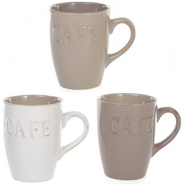 Кружка Shabby Chic "Cafe" 310мл кераміка (3735)