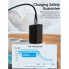Мережевий зарядний пристрій Vention 1-port USB-C Wall Charger(20W) EU-Plug Black (FADB0-EU) (FADB0-EU) (14835)