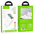 Мережевий зарядний пристрій HOCO C100A PD20W+QC3.0 charger with digital display White (6931474769800) (15045)