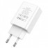 Мережевий зарядний пристрій HOCO C100A PD20W+QC3.0 charger with digital display White (6931474769800) (15045)