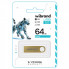 Флеш-накопичувач Wibrand USB 2.0 Puma 64Gb Gold (WI2.0/PU64U1G) (145)