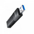 USB-хаб HOCO HB20 Mindful 2-in-1card reader(USB3.0) Black (6931474735218) (20145)