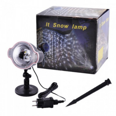 Светодиодный лазерный проектор уличный Christmas Snowfall Projector WL-808 (9345)