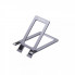 Тримач для телефона Vention Portable Cell Phone Stand Holder for Desk Aluminum Alloy Type Gray (KCZH0) (KCZH0) (14645)