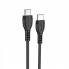 Кабель BOROFONE BX51 Triumph 60W charging data cable Type-C to Type-C Black (6931474751669) (19745)