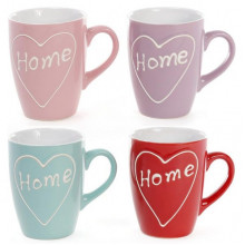 Кружка керамічна "Home is where the heart is" 310мл (3745)