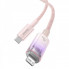 Кабель Baseus Explorer Series Fast Charging Cable with Smart Temperature Control Type-C to iP 20W 1m Pink (CATS010204) (14945)
