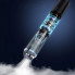 Автомобільний пилосос Baseus A3 lite Handy Vacuum Cleaner (12000pa) Black (VCAQ050001) (15165)