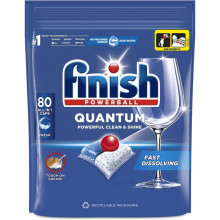 Таблетки для посудомоечных машин Finish Quantum All in 1 80 шт. (5908252011490) (7365)