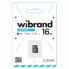 Карта памяти Wibrand 16GB microSD class 10 UHS-I (WICDHU1/16GB) (18465)