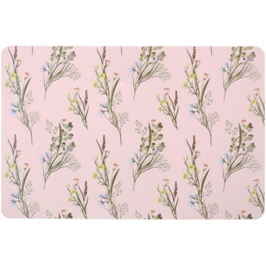 Набір 12 сервірувальних серветок 28x43см підтарільники Floral-094, поліпропілен (5465)
