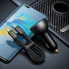 Автомобільний зарядний пристрій Baseus Digital Display PD3.1 Dual Fast Charger Car Charger U+C 140W Set Obsidian Black (With Superior Series Fast Char (CGZX070001) (8465)