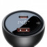 Автомобільний зарядний пристрій Baseus Digital Display PD3.1 Dual Fast Charger Car Charger U+C 140W Set Obsidian Black (With Superior Series Fast Char (CGZX070001) (8465)