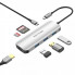 USB-хаб Vention USB-C to HDMI/USB 3.0x3/SD/TF/PD Docking Station Gray 0.15M Aluminum Alloy Type (TOJHB) (14865)